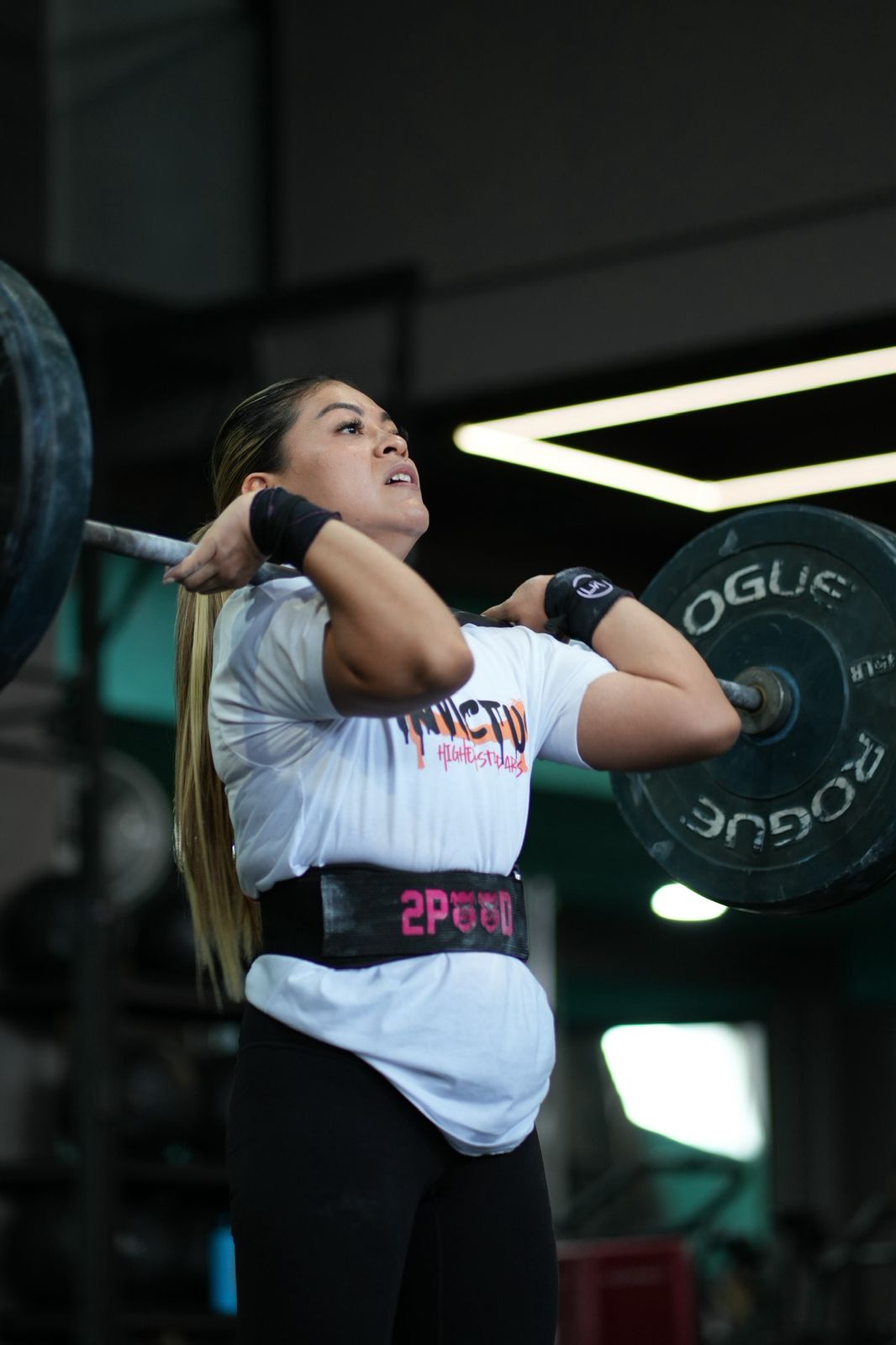 Athlete training at home for a virtual fitness competition